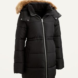Old Navy Maternity Puffer Coat